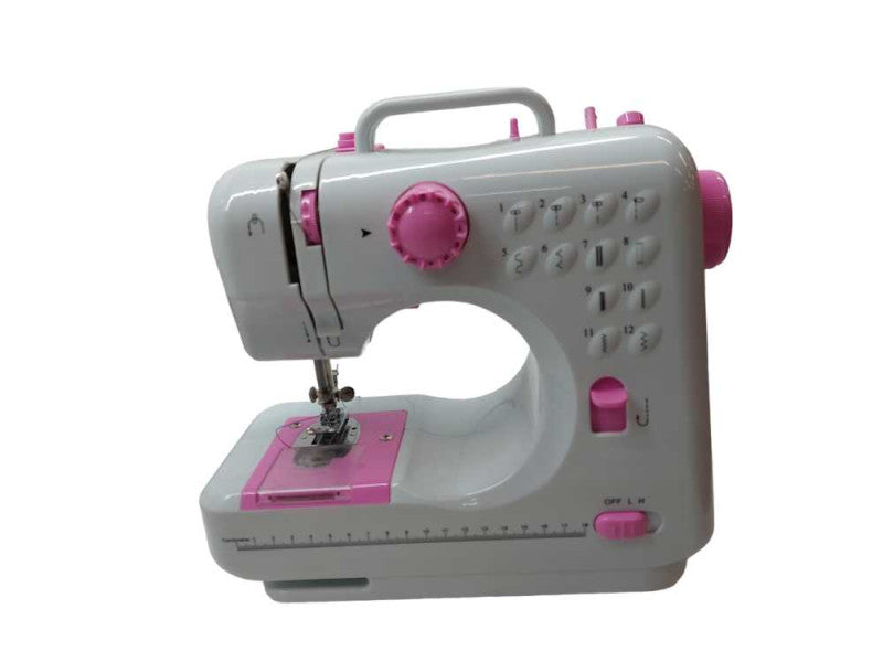 Battery Operated Small Pink Sewing Machine  =