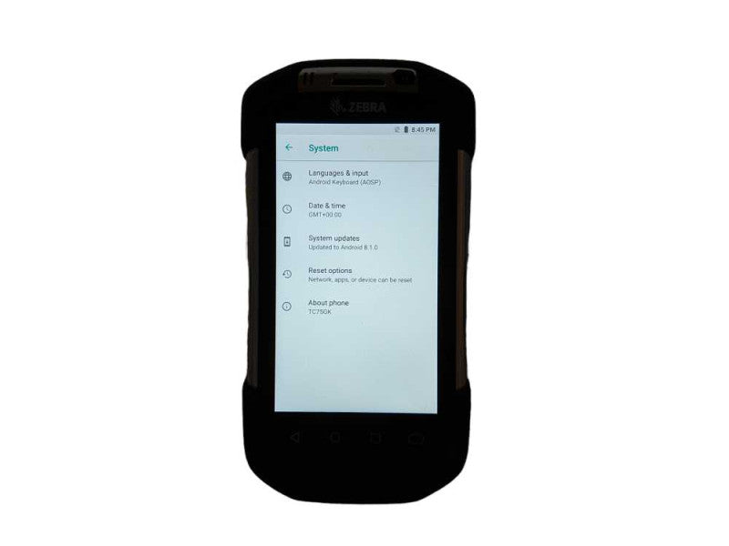 Zebra TC75GK Series Barcode Scanners Q