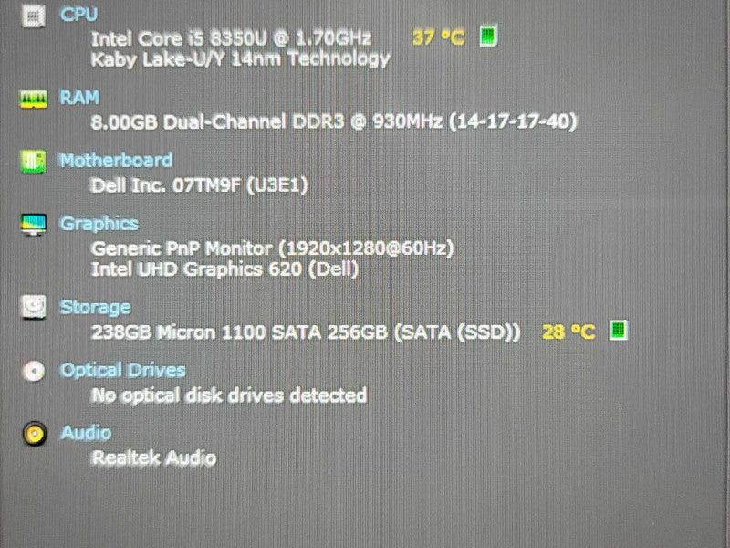 Dell Latitude 5290 2-in-1| i5-8350U| 8GB DDR3| 256GB SSD  Î²