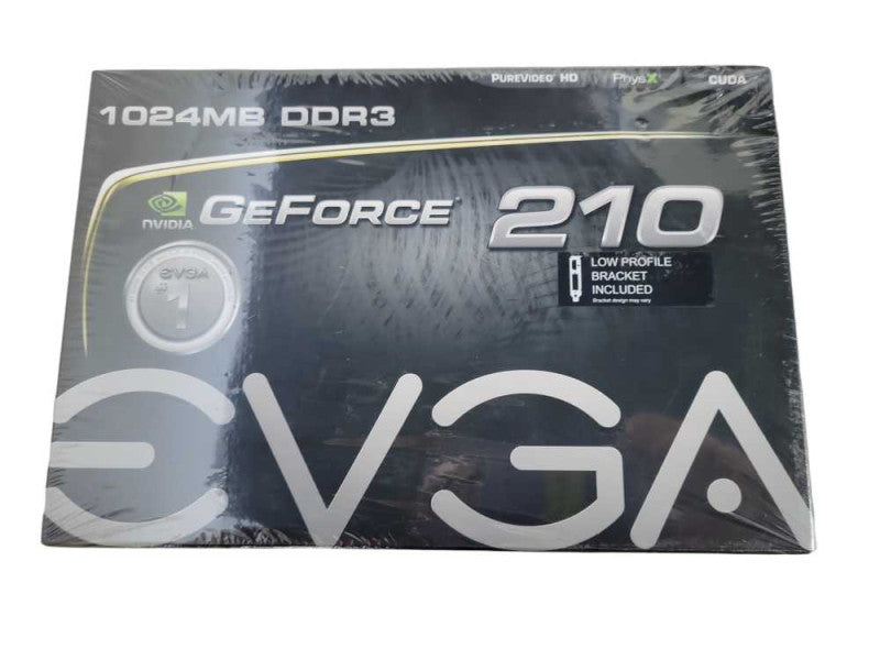 EVGA GEFORCE 210 1GB DDR3 PCI-E VGA DVI HDMI VIDEO CARD !