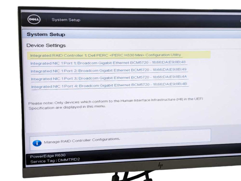 DELL PowerEdge R630 Intel Xeon E5-2620 v3 @2.40Ghz 64GB RAM & H330 mini RAID  -
