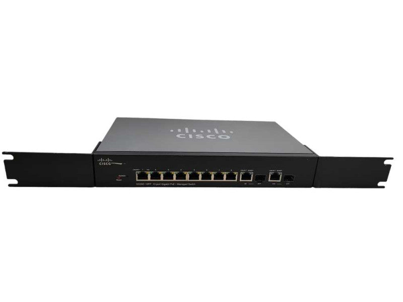 Cisco SG300-10PP 10 PORT GIGABIT PoE+Managed Switch !