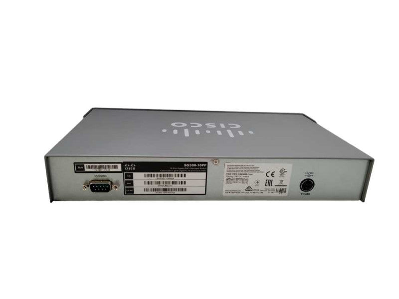 Cisco SG300-10PP 10 PORT GIGABIT PoE+Managed Switch !