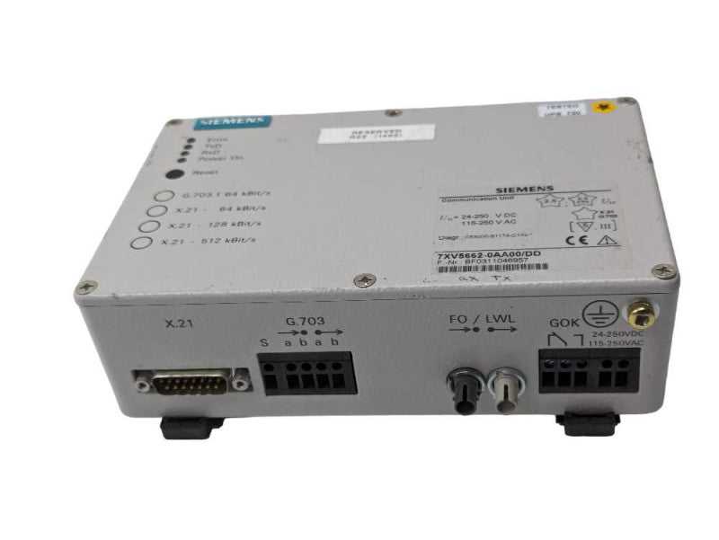 SIEMENS Communication Unit 7XV5662-0AA00/DD -
