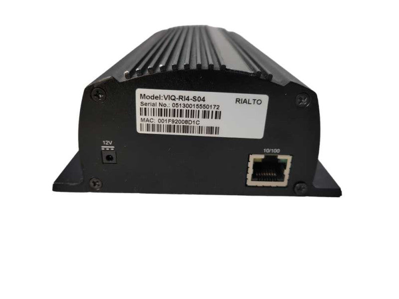 VideoIQ Rialto IP Video Server VIQ-RI4-S04 NO SSD !