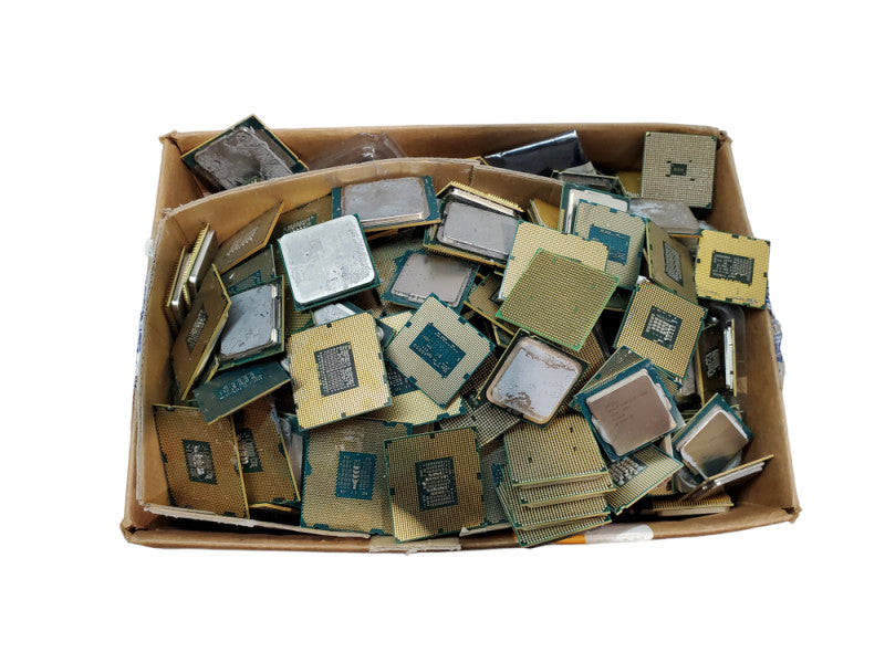 18.6KG of Assorted Scrap Intel and AMD CPUs  @