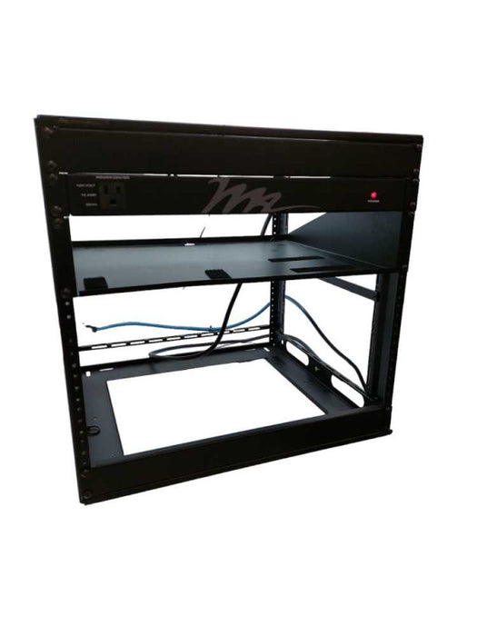 Small Empty Rack with Middle Atlantic Power Bar Model:PD-915R-PL =