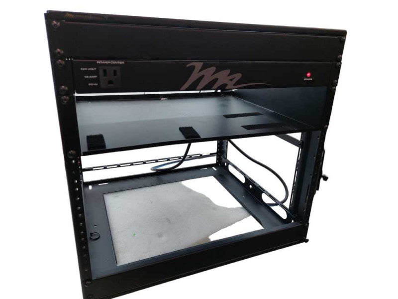 Small Empty Rack with Middle Atlantic Power Bar Model:PD-915R-PL =
