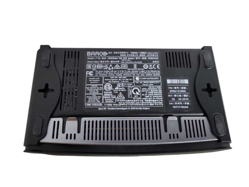 Barco ClickShare CSE-200 R9861520 Wireless Presentation System No antenna !