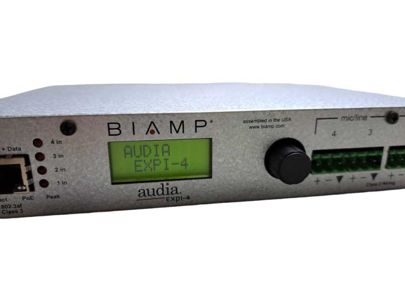 Biamp Audia EXPI-4 | 4 Input Mini Expander *READ* )