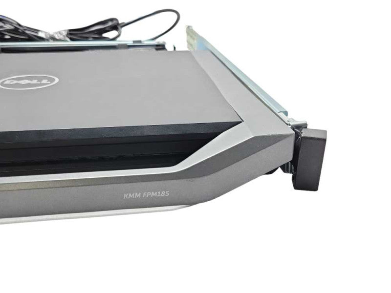 Dell 18.5\\" WXGA 1U KVM Rackmount LED Console w/ Cables 0C0NNT, SEE _