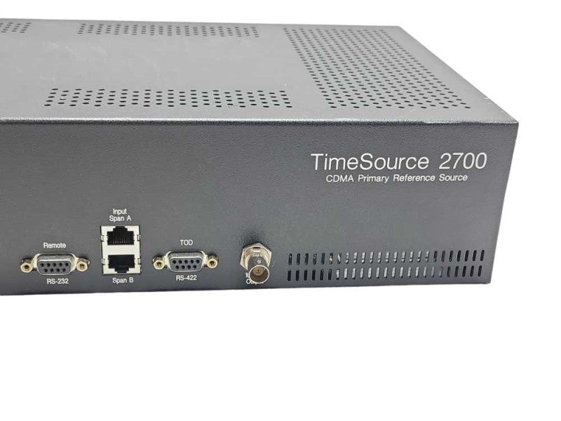 Symmetricom Time Source 2700 CDMA Primary Reference Source, READ _