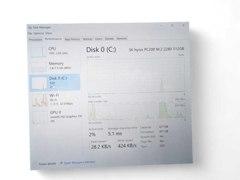 DELL XPS 13 9343 with i7-5500U @ 2.40Ghz 8GB RAM & 512GB SSD  -