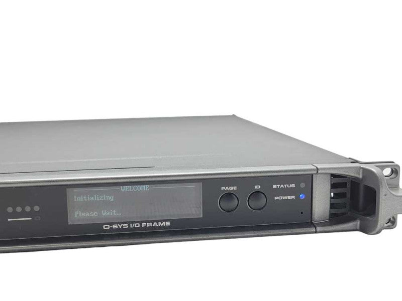 QSC Q-Sys I/O Frame Network Interface, READ _