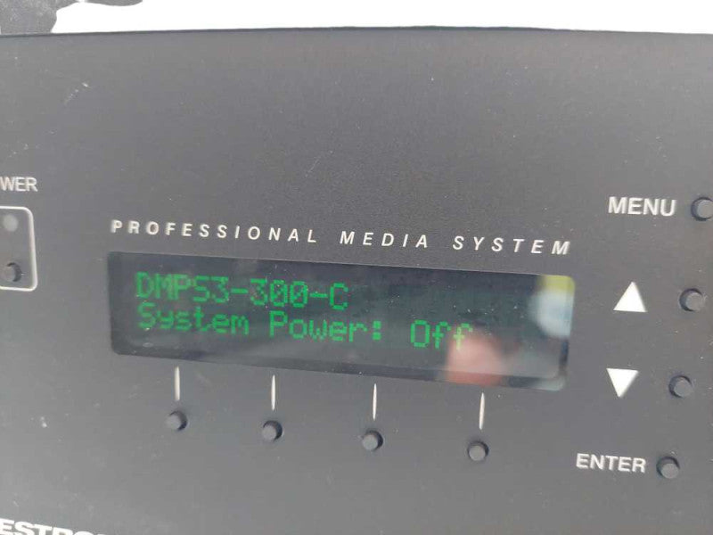 Crestron Digital Media Presentation System Model: DMPS3-300-C PN: 6505515 =
