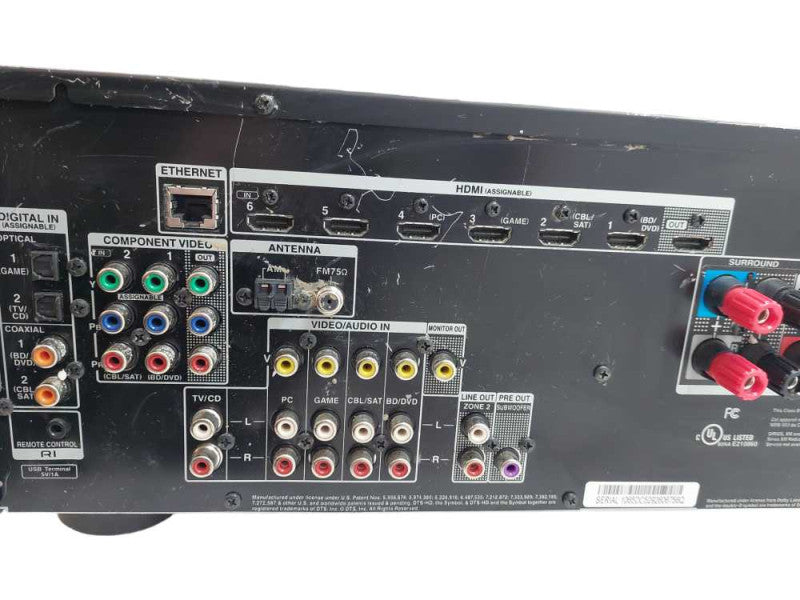 Onkyo AV Receiver Model: TX-NR414 =