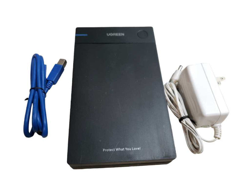 UGREEN Hard Drive Enclosure, USB 3.0 to SATA HDD Caddy for 3.5\\" SSD HDD +