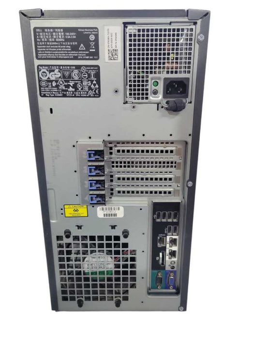 Dell PE T330 | Xeon E3-1220 v5 @ 3GHz NO RAM H330 raid with bezel !
