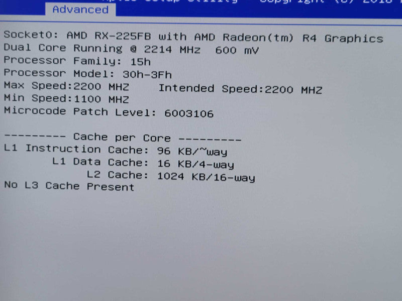 Emerson RXi2 Industrial PC, AMD RX-225FB, 8GB RAM, 120GB SSD Q_