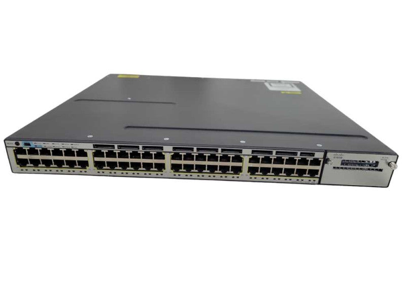 Cisco WS-C3750X-48P-S | 48-Port Gigabit PoE+ Ethernet Switch READ !