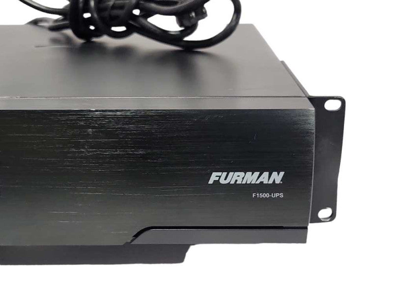 Furman F1500-UPS 120V/12 Amp Uninterruptible Power Supply Conditioner Stabliz Q_