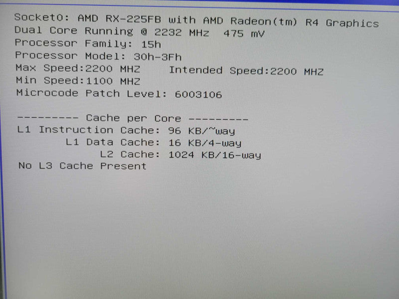 GE Intelligent Platform Industrial PC, AMD RX-225FB, 8GB RAM, 120GB SSD Q_