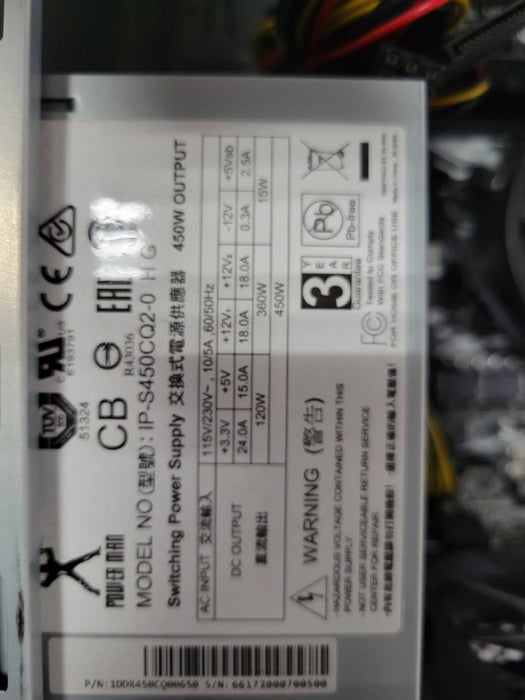 Custom/Asus Tower PC, AMD Ryzen 3 1200 QC 3.1GHz, 8GB DDR4, 1TB HDD _