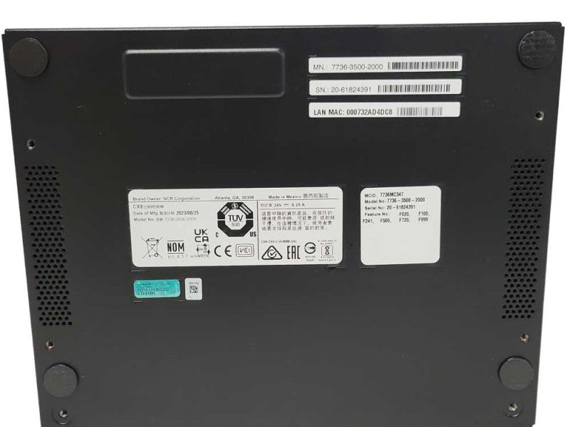 NCR RealPOS CX8 POS Terminal System 7736-3500-8801 I5-9500TE 8GB _