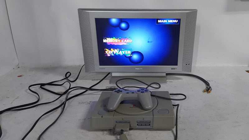 Sony PS1 PlayStation 1 Gray Console (SCPH-5501), NTSC-U/C. w/ Controller