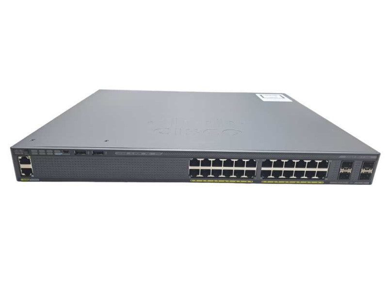 Cisco WS-C2960X-24PS-L V04 | 24-Port Gigabit PoE+ 370W Switch )