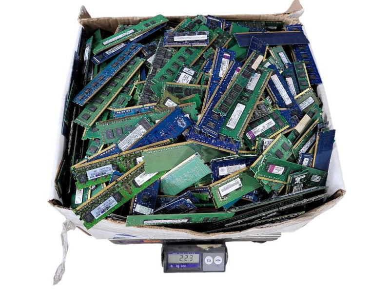 Scrap Non-Heat sink RAM/Memory 49.3lb/22.3KG AS-IS READ $