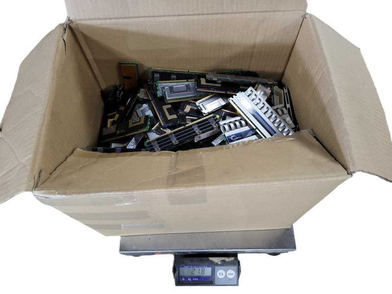 Scrap Heat sink RAM/Memory 21.8lb/9.8KG AS-IS READ $