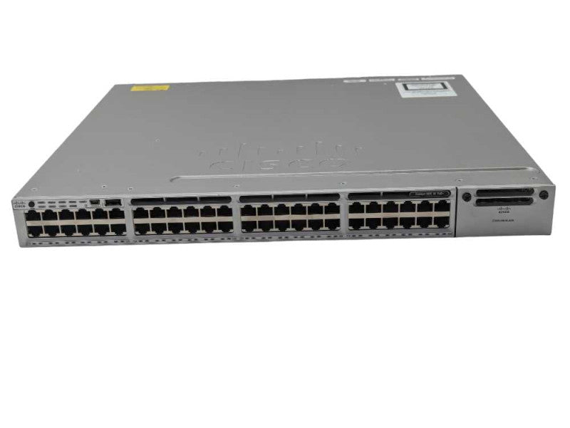 Cisco WS-C3850-48P-L 48 Port Gigabit PoE+ Network Switch  -