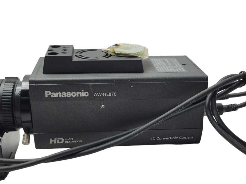 Panasonic HD Convertible Camera AW-HE870N Fujinon A20x8.6BMD-DSD lens READ _