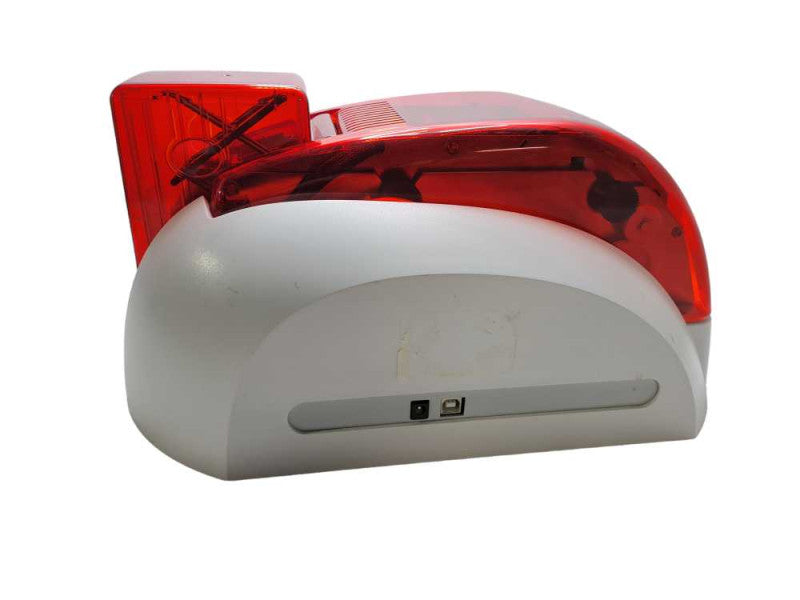 Evolis Pebble 4 Basic Single-Sided ID Card Printer USB LAN *READ*  )