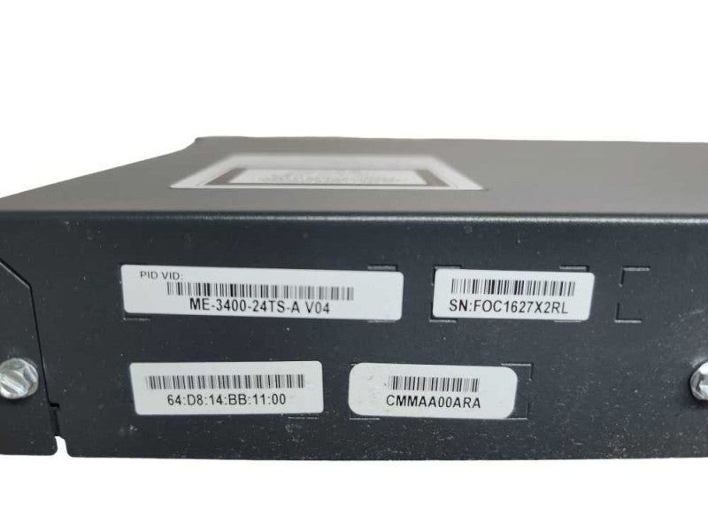 Cisco ME-3400-24TS-A V04 24-Port Ethernet Switch %