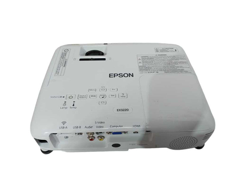 Epson EX3220 H552A SVGA 3LCD Projector HDMI 202 lamp hours