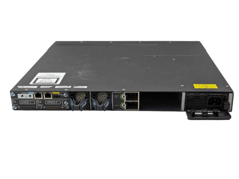 Cisco WS-C3750X-48P-S 48 port gigabit PoE Network Switch  -