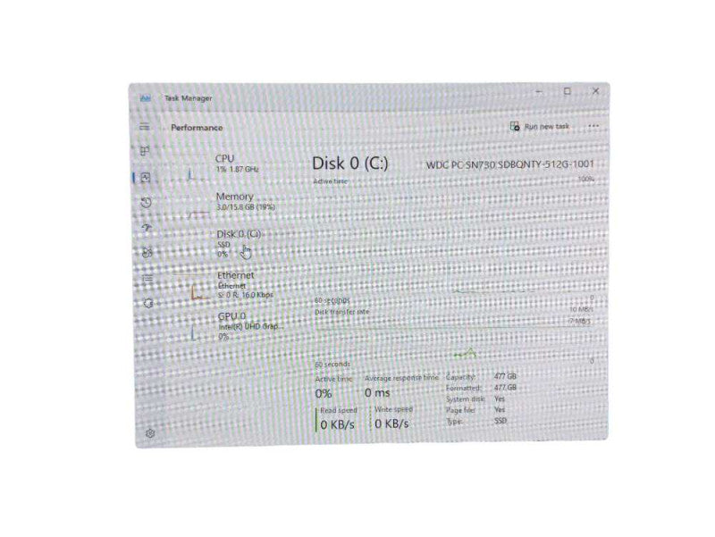 Lenovo ThinkCentre M920q Intel i7-8700T @ 2.40Ghz 16GB RAM 512GB NVMe -