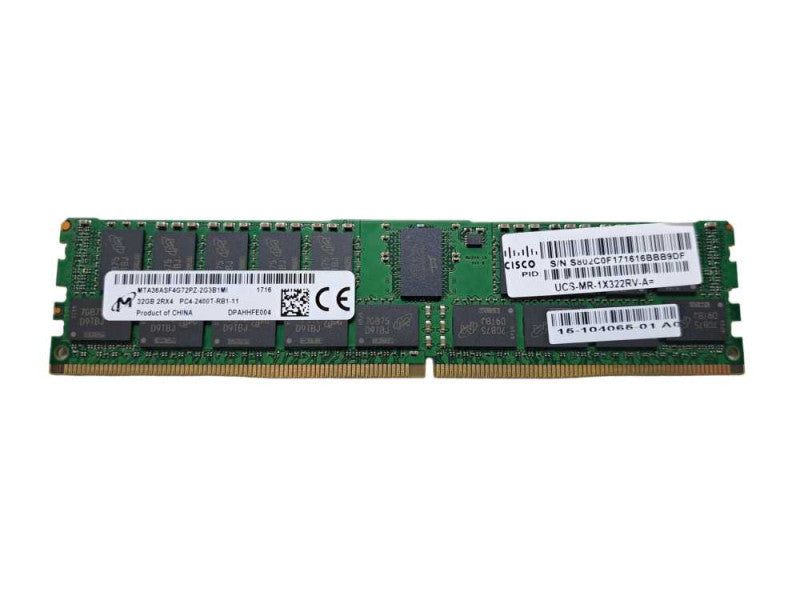 Micron 32GB 2RX4 PC4-2400T-RB1-11 | DDR4 Server Memory Q)