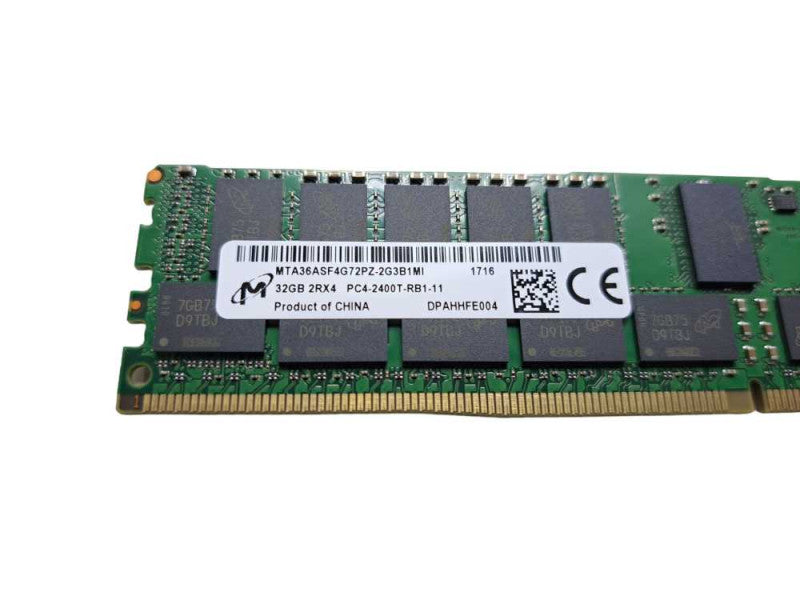 Micron 32GB 2RX4 PC4-2400T-RB1-11 | DDR4 Server Memory Q)