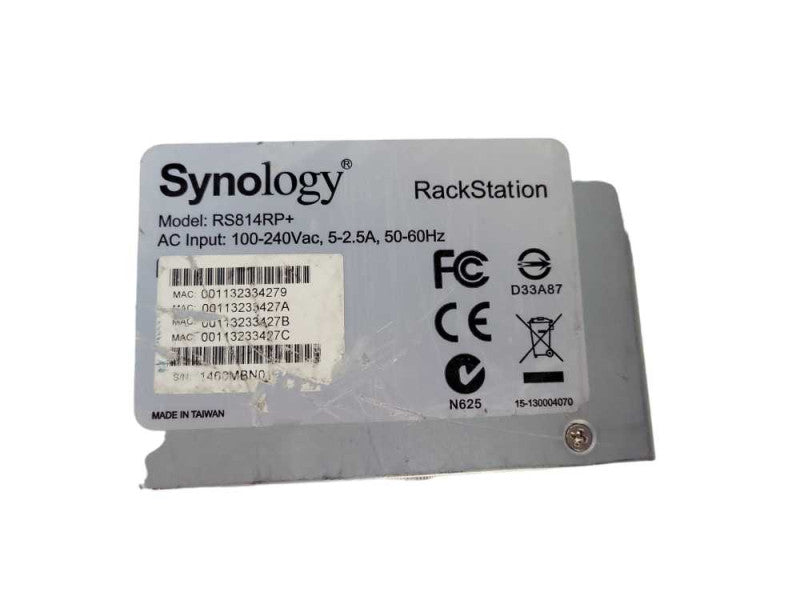 Synology RackStation RS814RP+ Storage Solution HDD Data Rack RRP No Caddies !