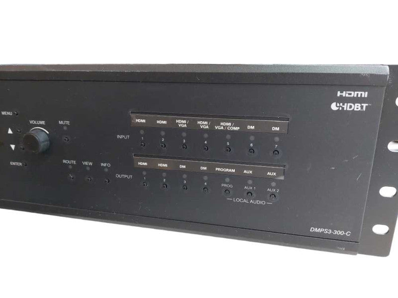 Crestron 3 Series HDMI HDBT DMPS3-300-C Digital Media Presentation System  =