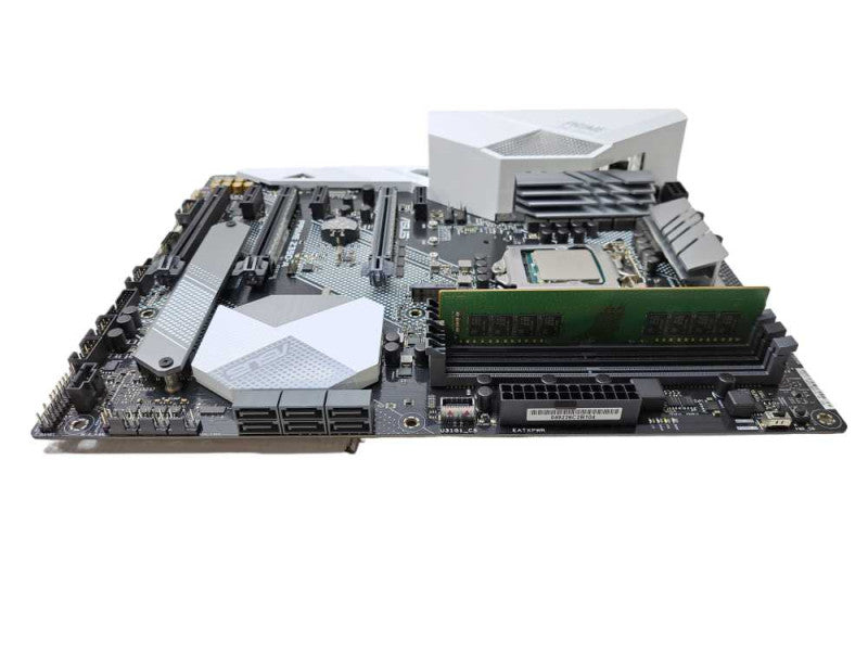 ASUS Prime Z390-A Motherboard + i7-9700K CPU 16GB DDR4 & I/O Shield )