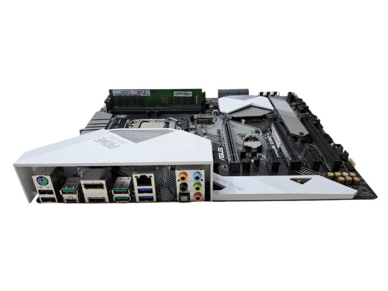 ASUS Prime Z390-A Motherboard + i7-9700K CPU 16GB DDR4 & I/O Shield )