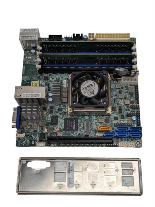 SuperMicro X10SDV-4C-TLN2F Intel Xeon D-1521 @2.40Ghz 32GB RAM -