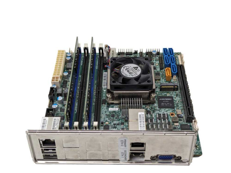SuperMicro X10SDV-4C-TLN2F Intel Xeon D-1521 @2.40Ghz 32GB RAM -