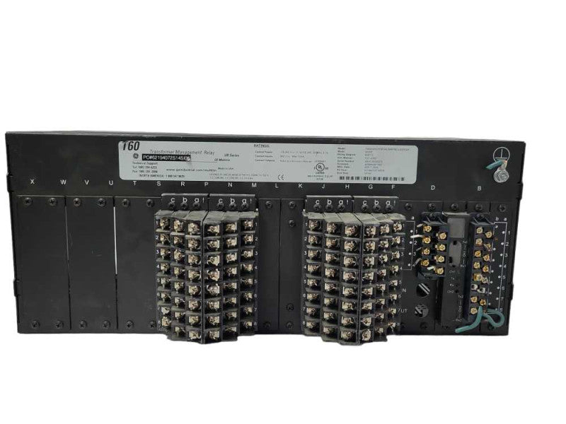 GE T60 Transformer Management Relay, Missing Cover, READ _