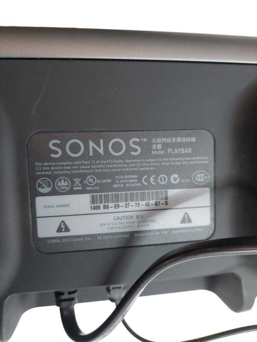 Sonos Wall Mount Soundbar Speaker Model: PlayBar  =