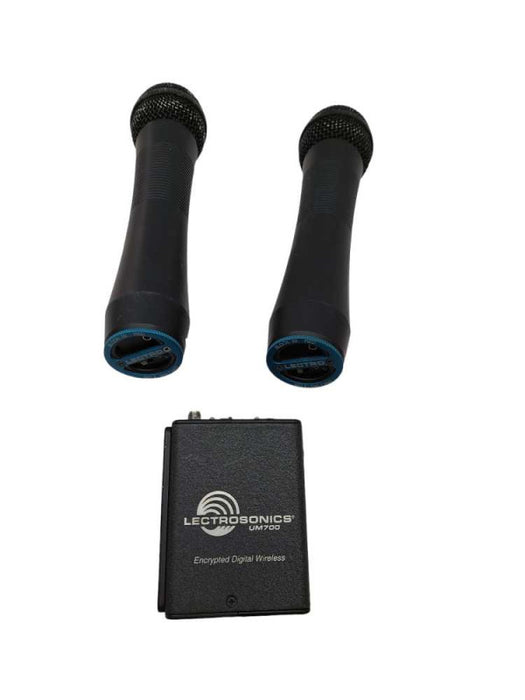 2 Wireless Microphones Lectrosonics UT700 w Vari-Mic Capsule w UM700Bodypeice =